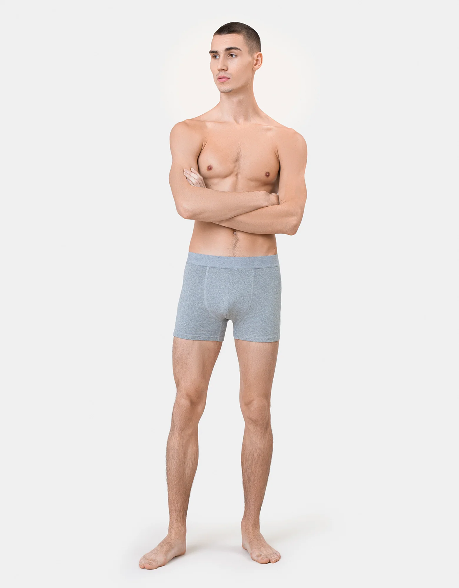 Classic Organic Boxer Briefs - Petrol Blue - Image 3