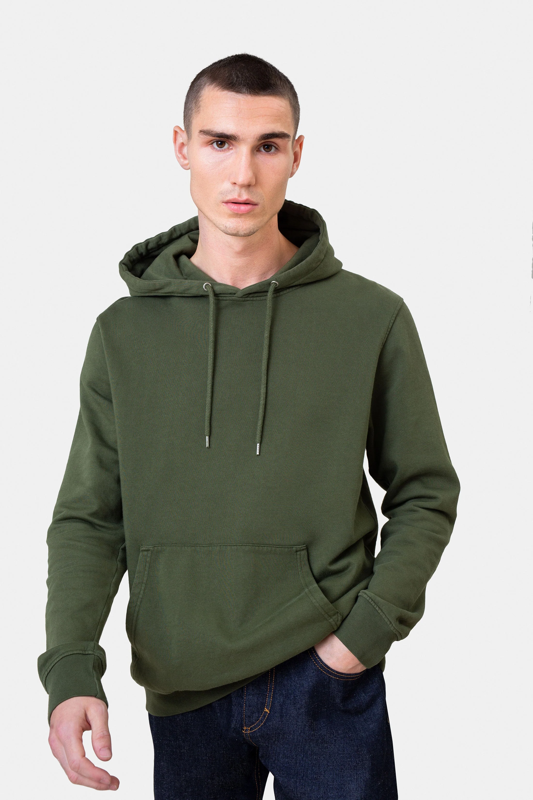 Classic Organic Hood - Sapphire Blue - Image 2
