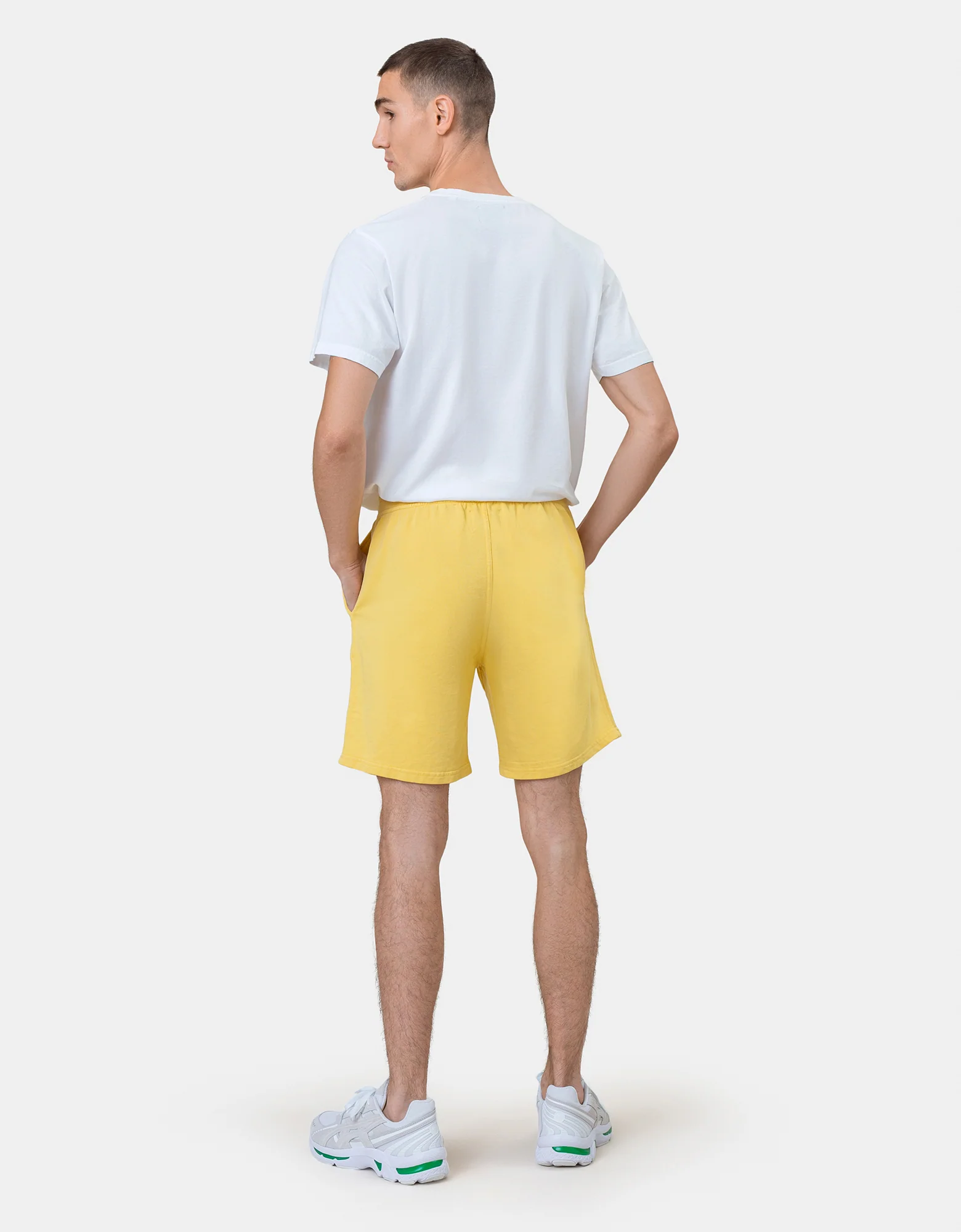 Classic Organic Sweatshorts - Kelly Green - Image 4