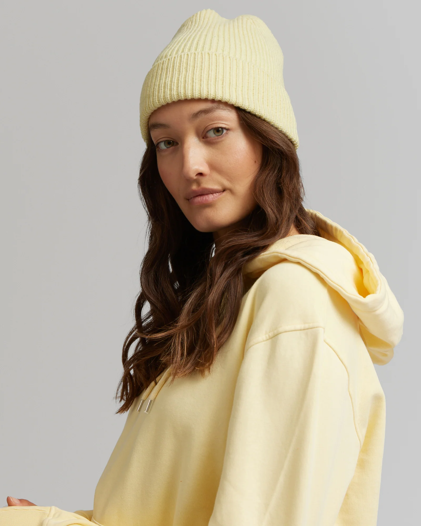 Merino Wool Beanie - Burned Orange - Image 2
