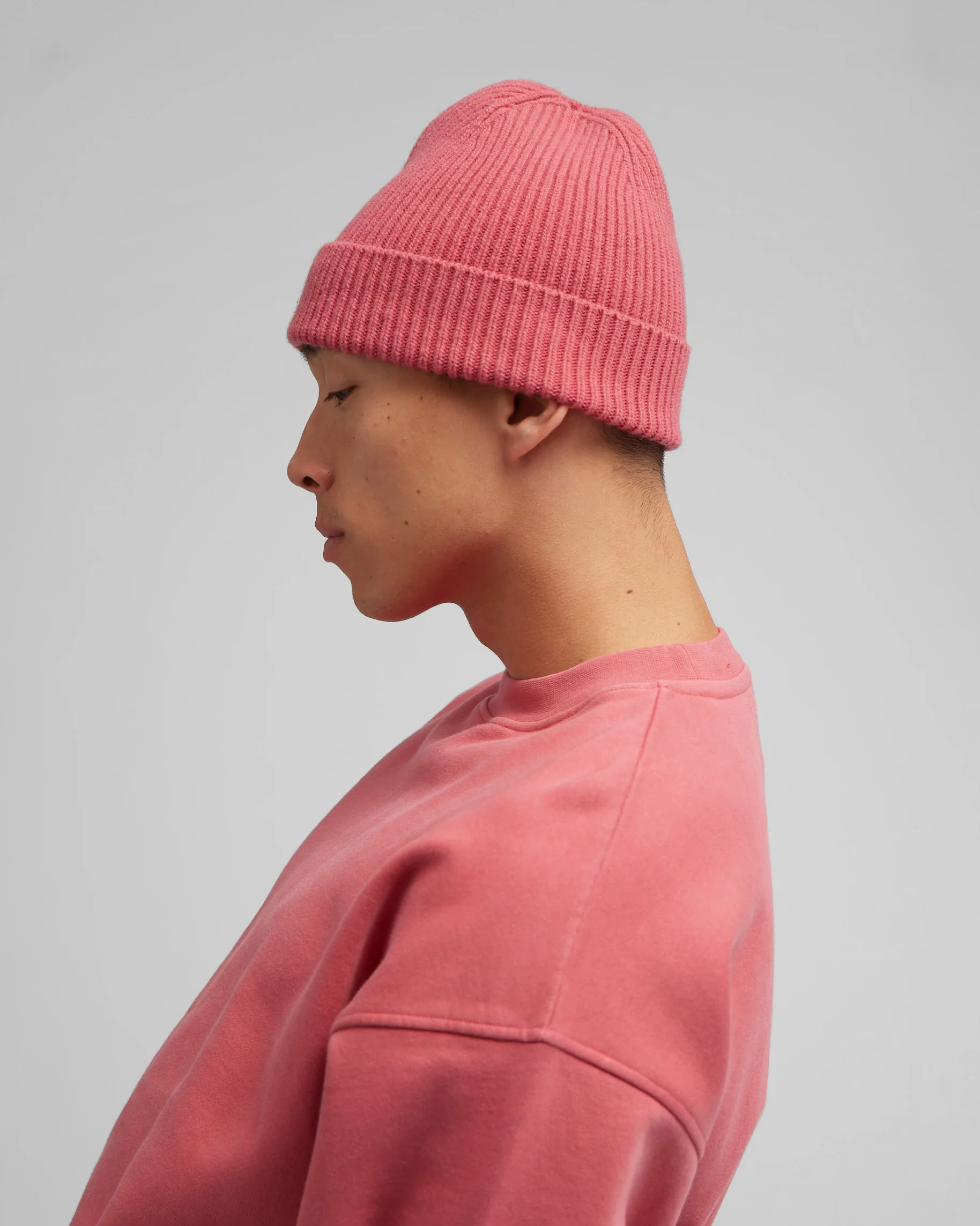 Merino Wool Beanie - Hunter Green - Image 3