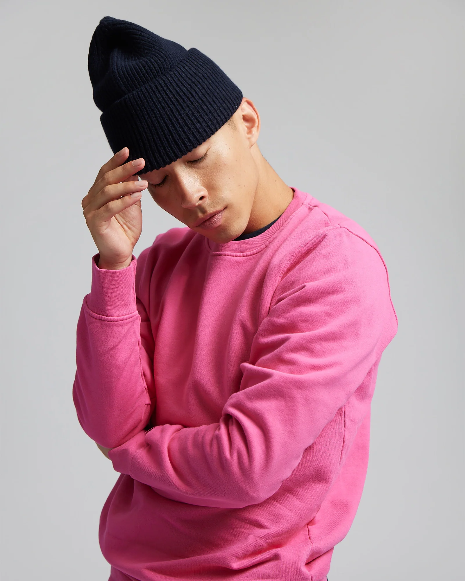 Merino Wool Hat - Lemon Yellow - Image 4