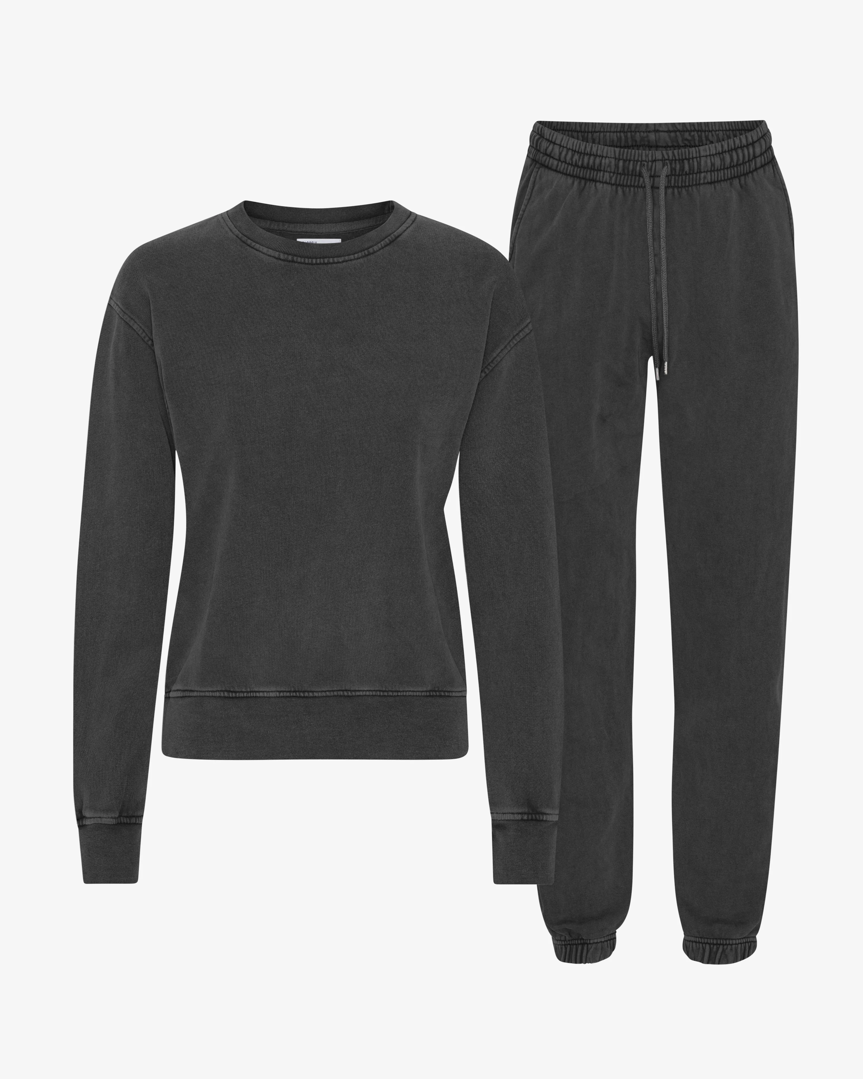 Organic Classic Sweatsuit - Faded Black