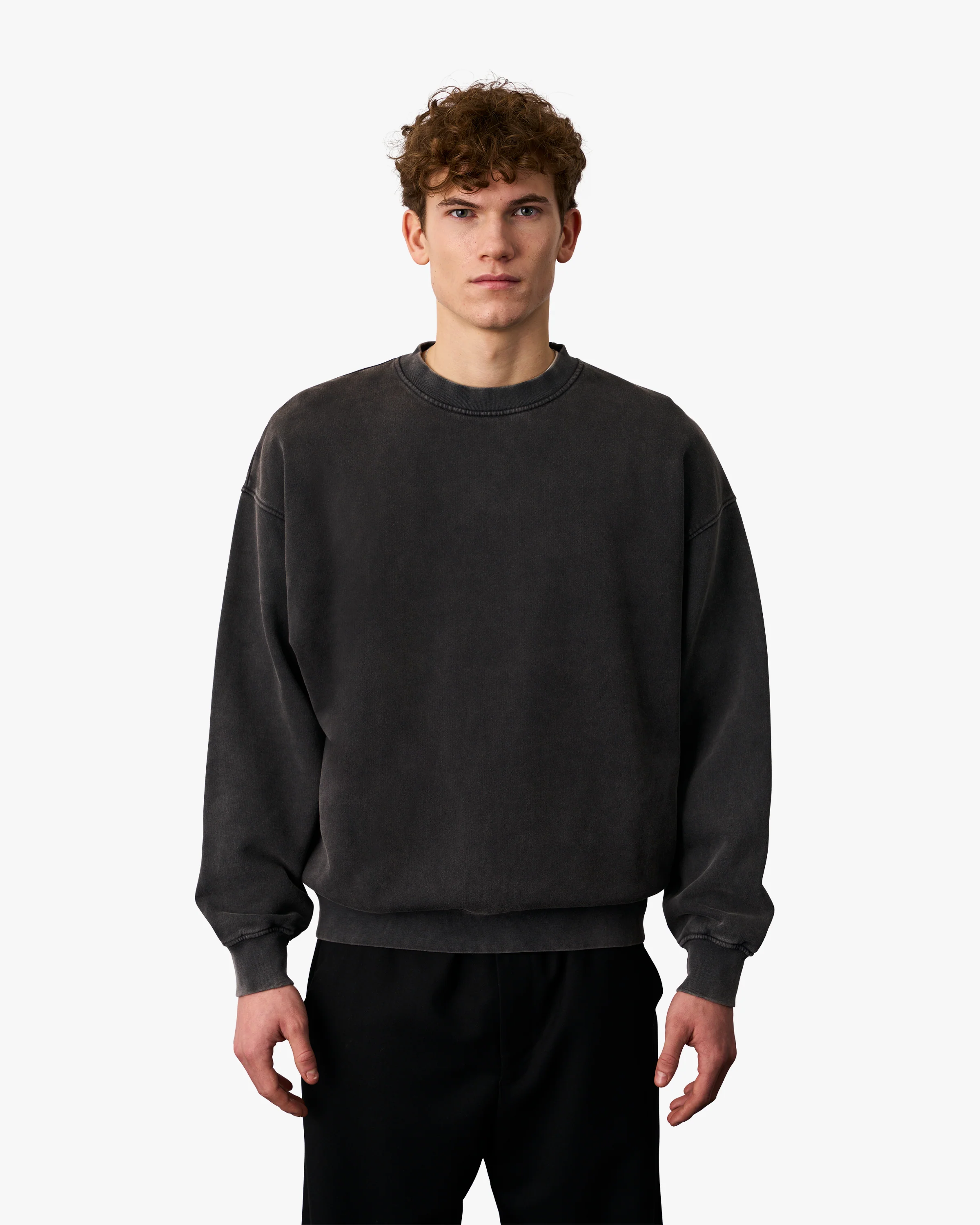 Organic Oversized Crew - Purple Haze - Image 2