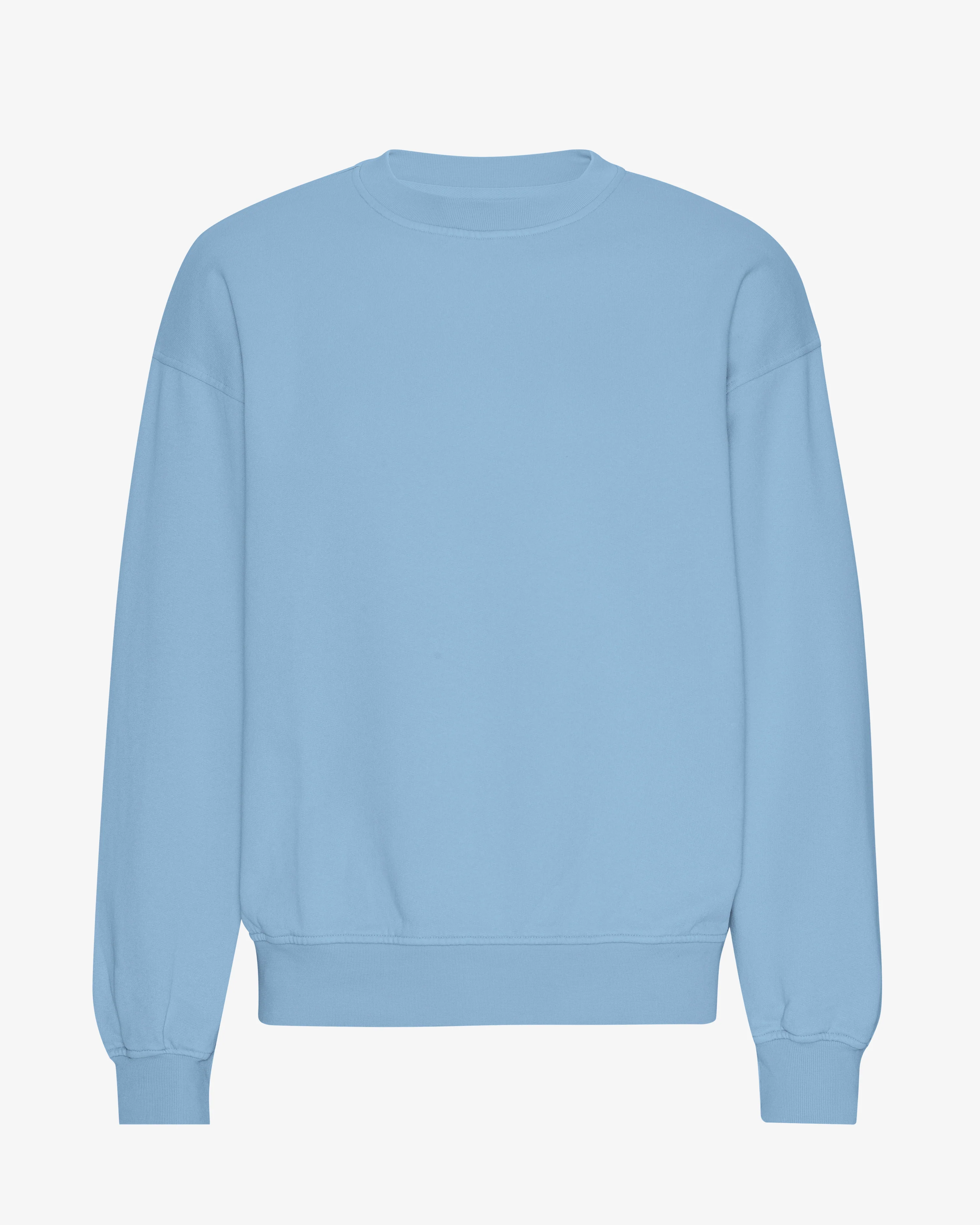 Organic Oversized Crew - Seaside Blue