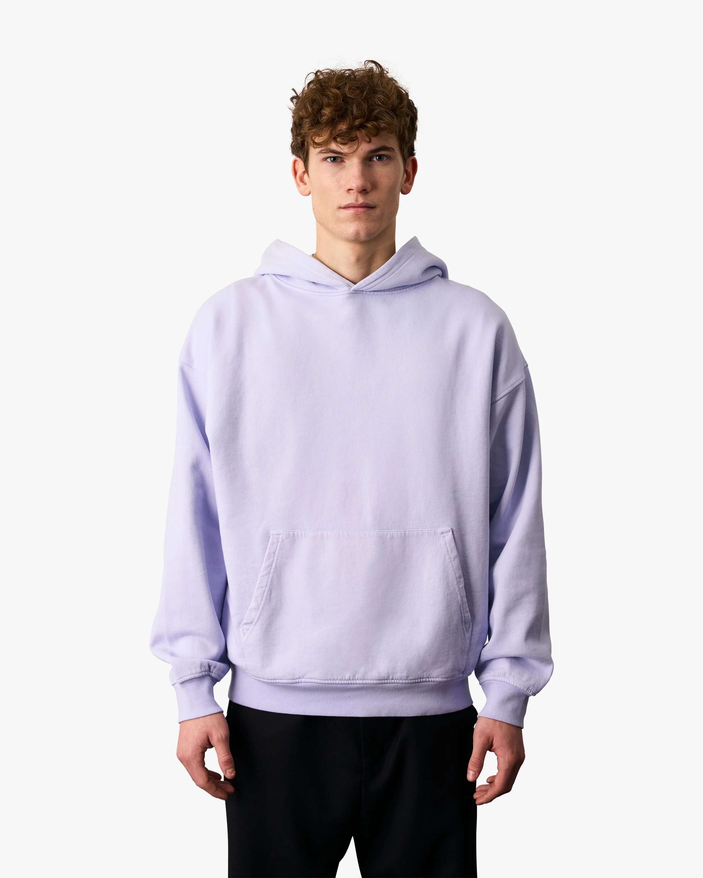 Organic Oversized Hood - Misty Brown - Image 2