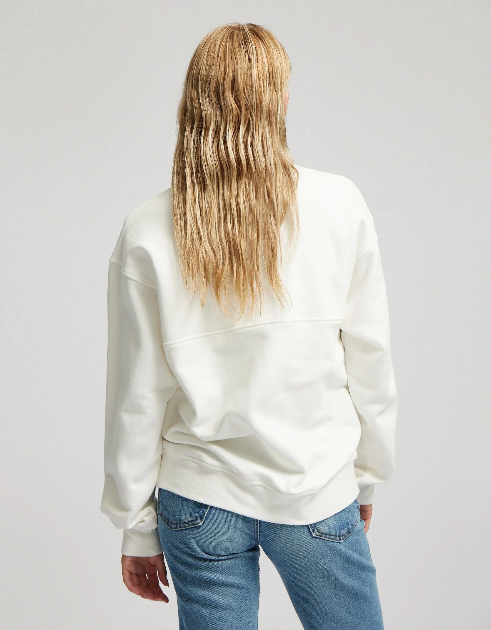 Organic Quarter Zip - Sapphire Blue - Image 4