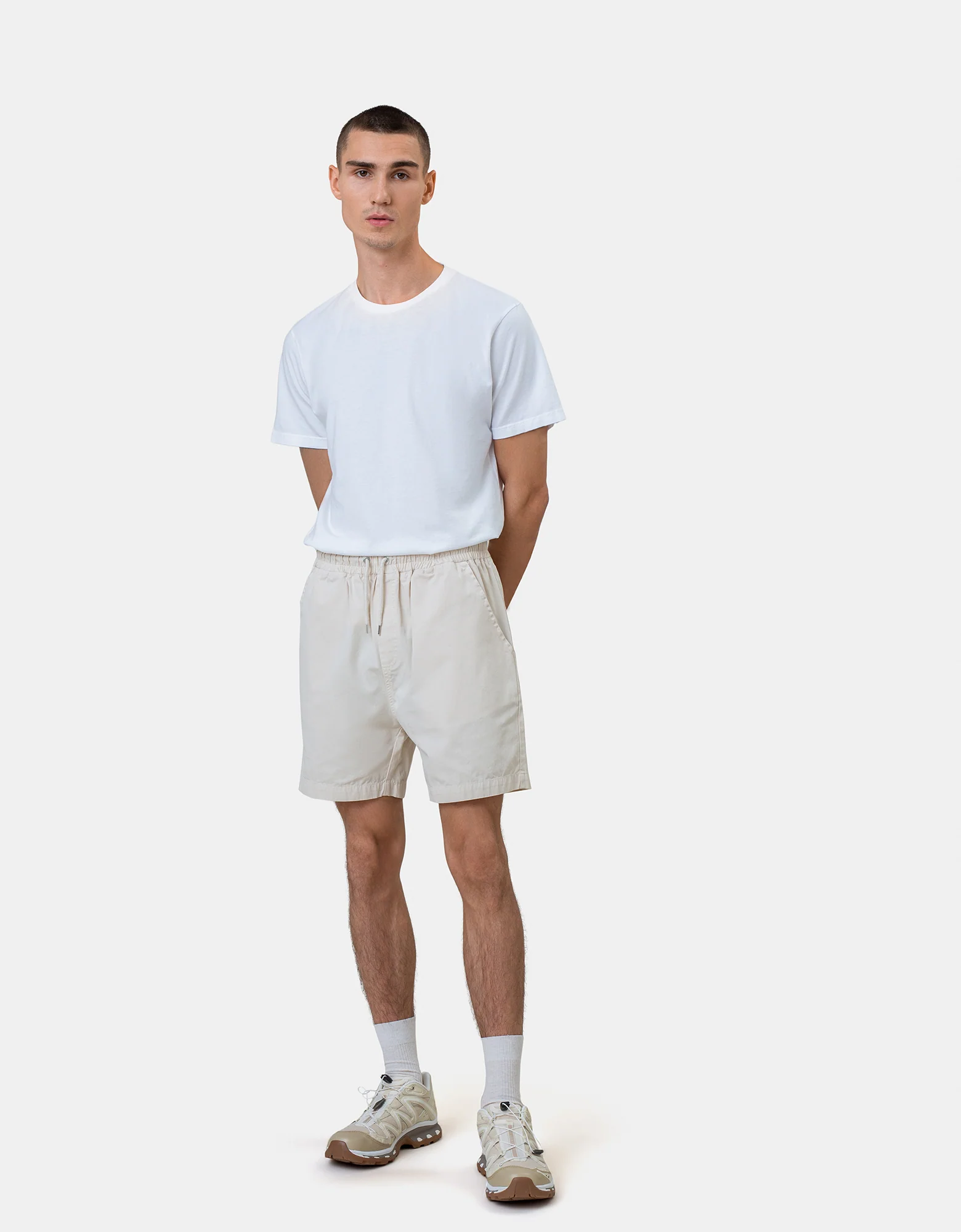 Organic Twill Shorts - Desert Khaki - Image 4