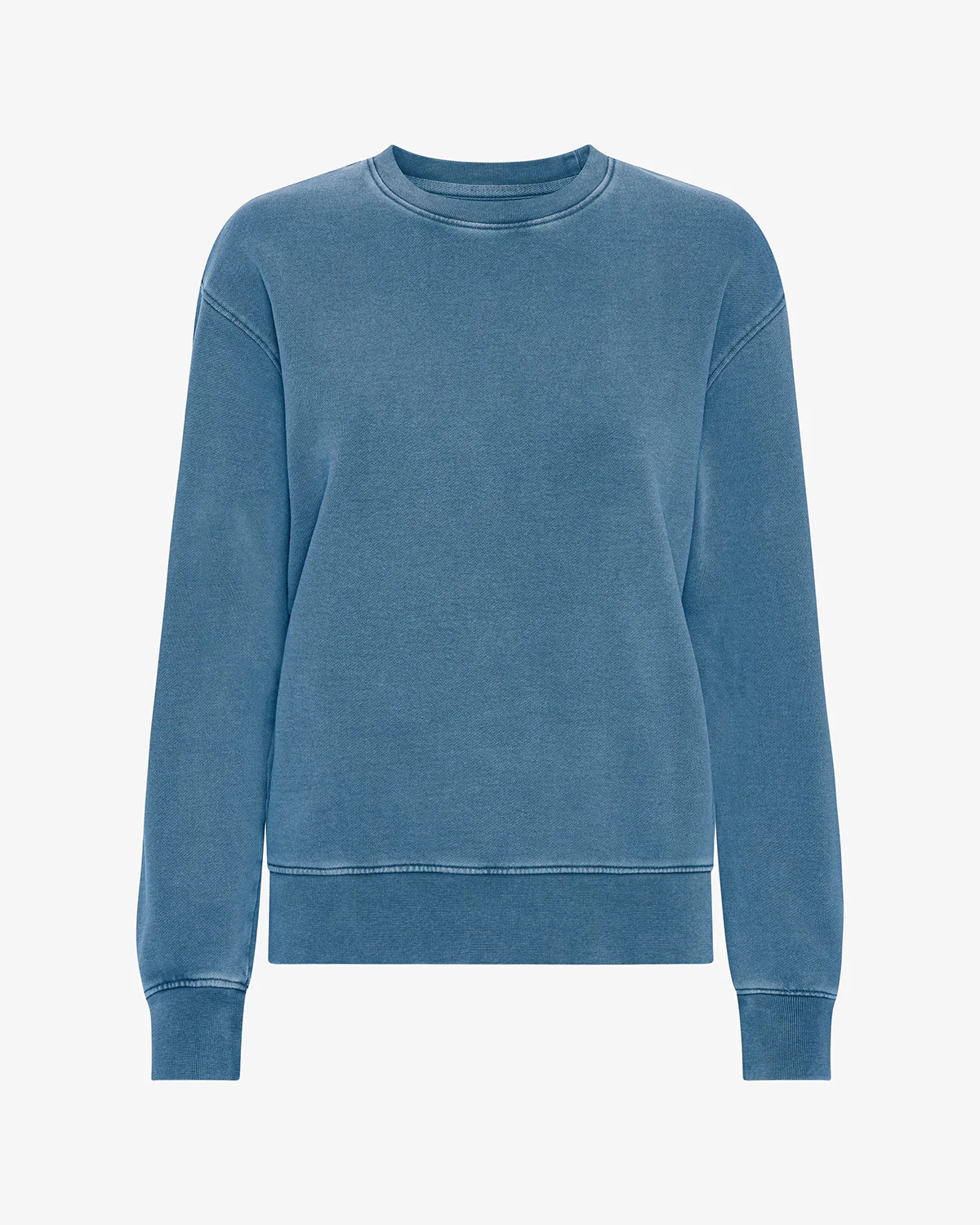 Women Classic Organic Crew - Faded Indigo
