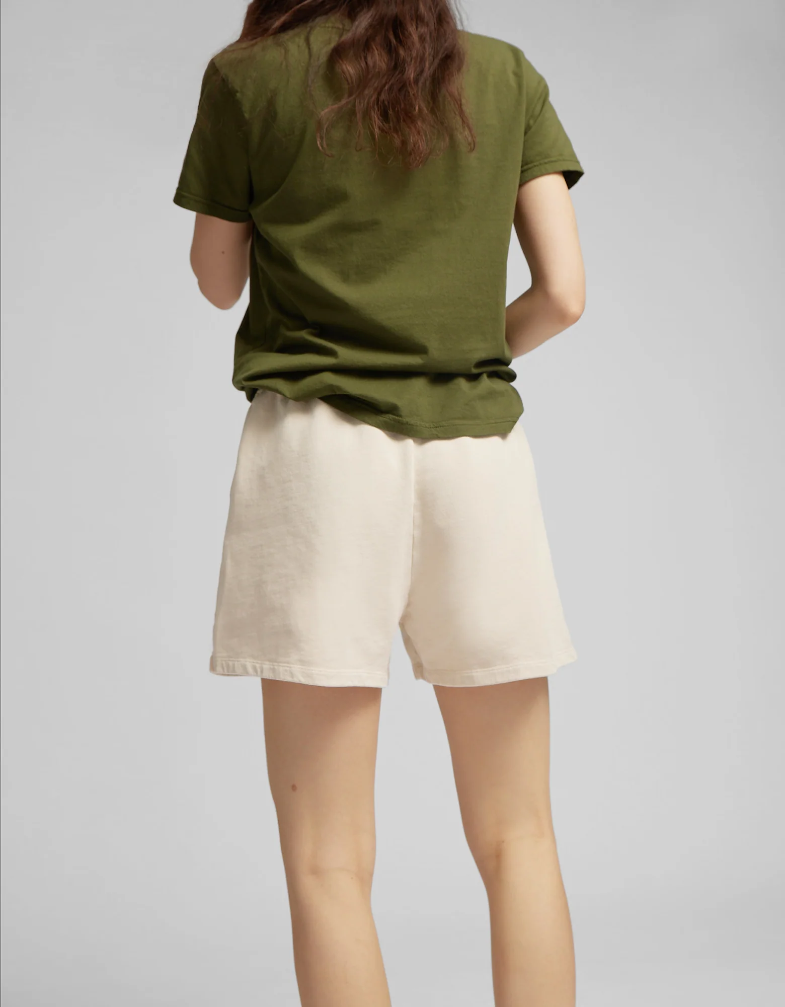 Women Organic Sweatshorts - Pacific Blue - Image 4